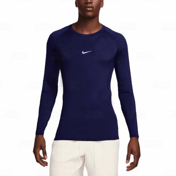 Polo Manga Larga Varon Nike Pro Dri Fit Fitness Longsleeve - FB7919-492