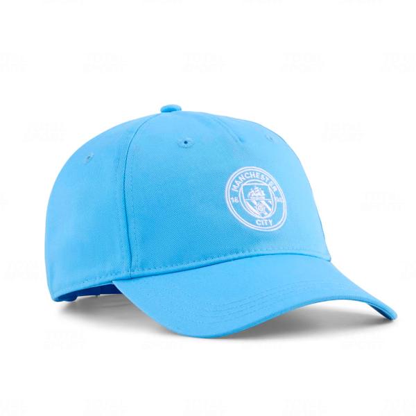 Gorro Varon Puma Manchester City Essentials azul claro (026496-01)