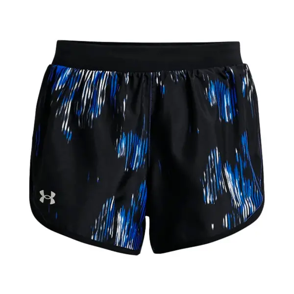 Short dama Under Armour fly by 2 printed (1350198-017)