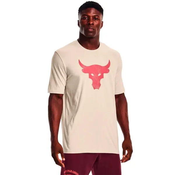 Polo Varon Under Armour Project Rock Brahma Bull (1361733-110) (( CMMT ))