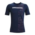 Polo Varon Under Armour Vertical Signature (1366447-408) (( CMMT ))