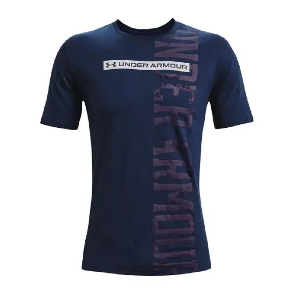 Polo Varon Under Armour Vertical Signature (1366447-408) (( CMMT ))