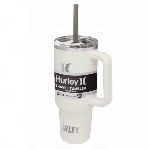 Tomatodo Hurley 40 OZ SS TUMBLER BTL TRAVELER SOLID RUBB (168120C)