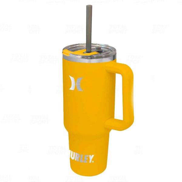 Tomatodo Hurley 40 OZ SS TUMBLER BTL TRAVELER SOLID RUBB (168120L)