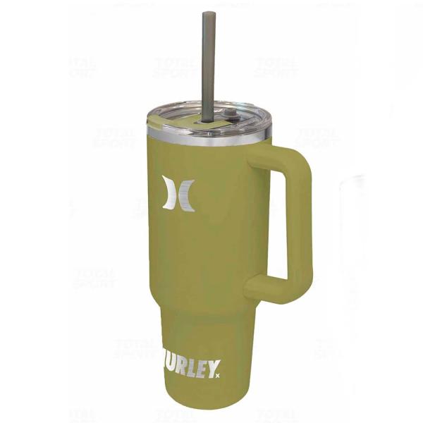 Tomatodo Hurley 40 OZ SS TUMBLER BTL TRAVELER SOLID RUBB (168120P)