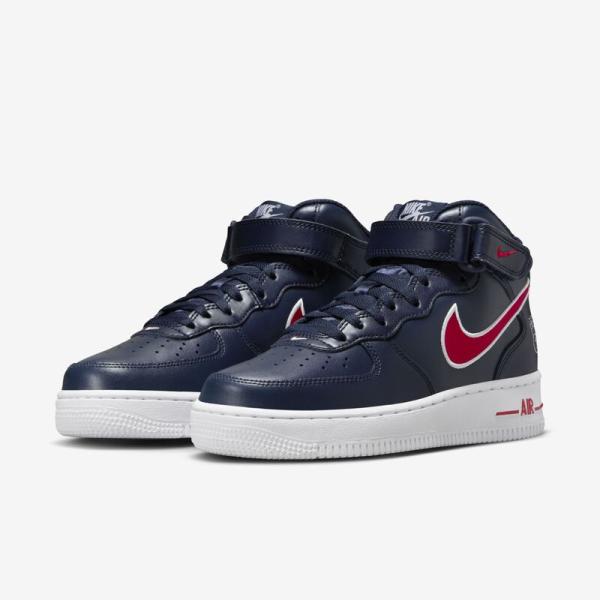 Nike Dama Air Force 1 Mid Houston Comets Four Peat - FJ0728-400
