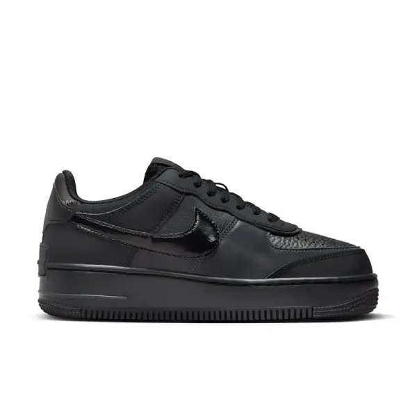 Nike Dama Air Force 1 Low Shadow Triple Black - FB7582-001