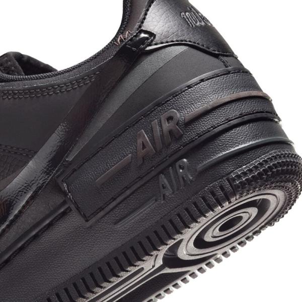 Nike Dama Air Force 1 Low Shadow Triple Black - FB7582-001