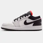 Juvenil Jordan 1 Low Black Summit White Infrared (GS) (553560-045)
