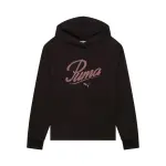 Hoodie Dama Puma Essentials Embroidery Script (690338-01)