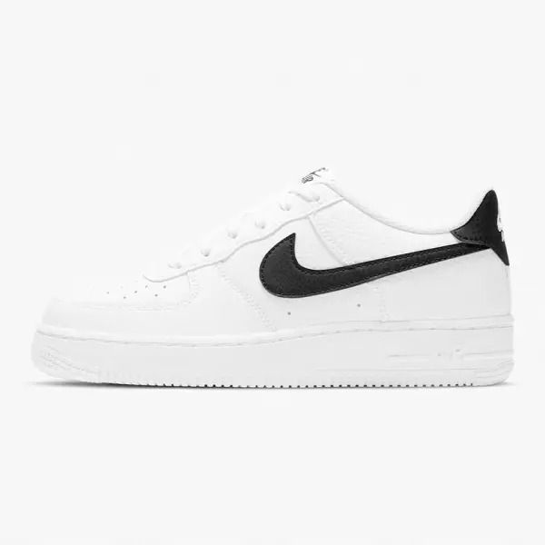 Juvenil Nike Air Force 1 Low White Black (GS) (CT3839-100)