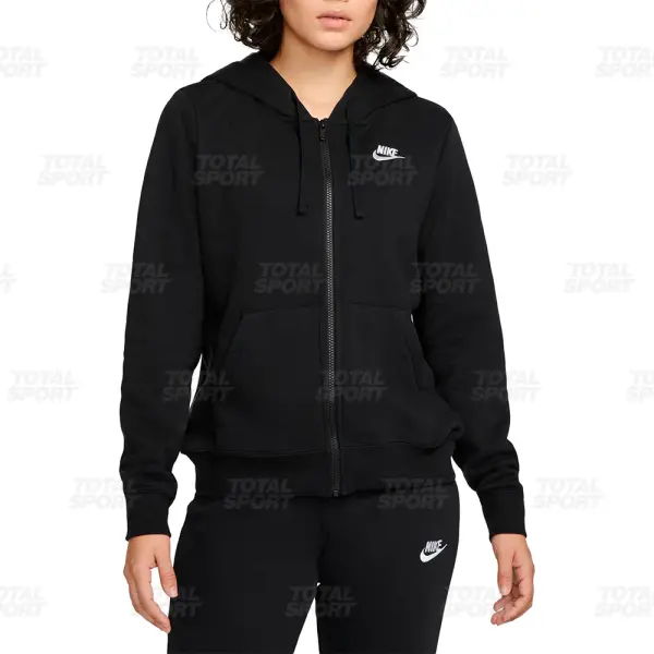 Casaca Dama Nike Sportswear Club Fleece (DQ5471-010)
