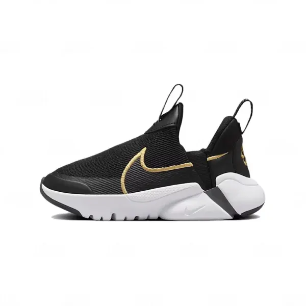 Niños Nike Flex Plus 2 ‘Black Metallic Gold’ (DV9000-002)