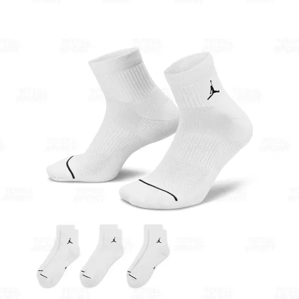 Medias Varon Jordan Everyday Ankle Tobilleras (3 Pares) (DX9655-100)