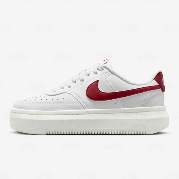 Nike Dama Court Vision Alta White Sail Team Red - DZ5394-103