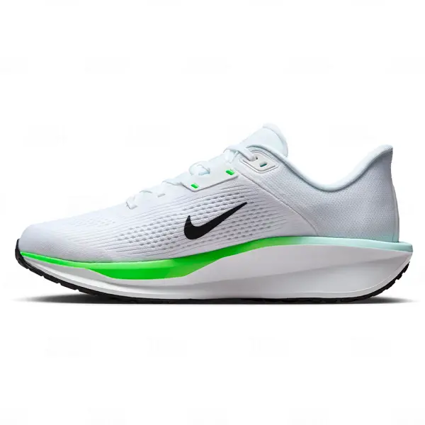 Nike Varon Quest 6 Trainers In White And Neon Green (FD6033-109)