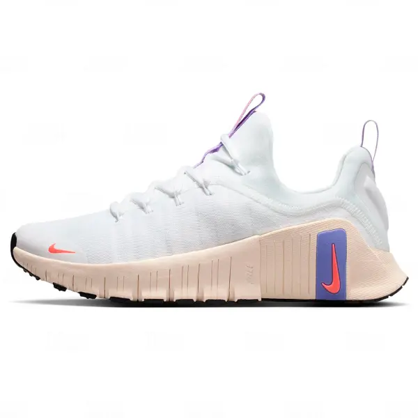 Nike Dama Free Metcon 6 White Violet Mist Chalk Lava (FJ7126-114)