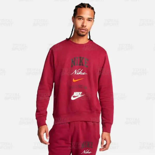 Polera Varon Nike Club Fleece - FN2610-677