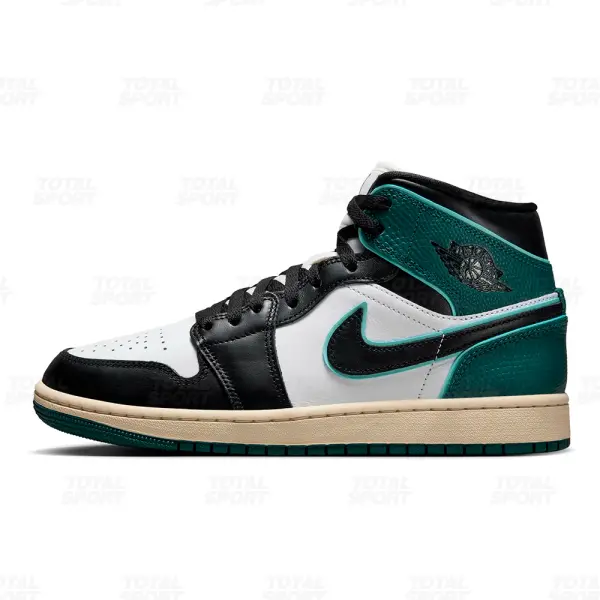 Jordan 1 Mid Dama Se Oxidized Green - FQ7818-100
