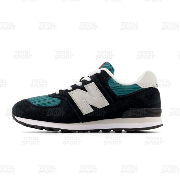 New Balance Dama 574 Big Black New Spruce - GC574MGH