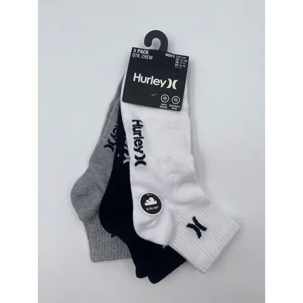 Medias Varon Hurley 3 pack (H602113-110)