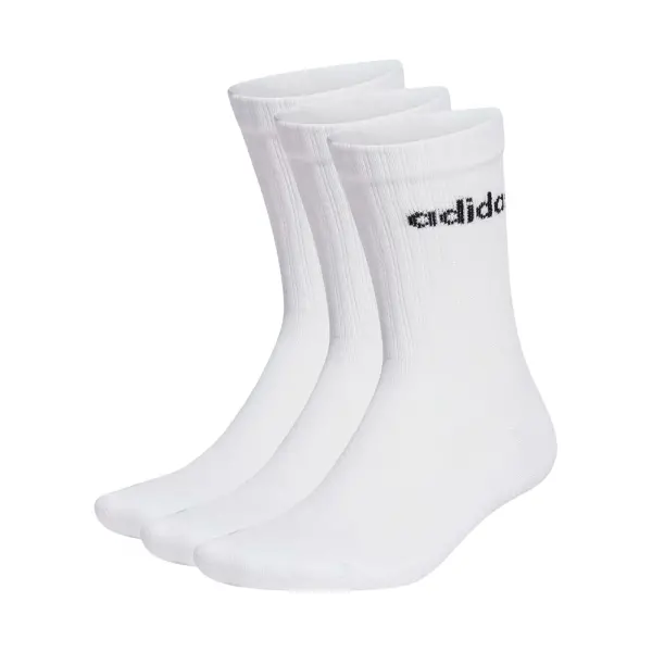Medias Unisex Adidas Linear Crew 3 Pares (HT3455)