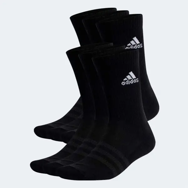 Medias Varon Adidas Casual acolchadas (6 pack) (IC1316) (( CMMT ))