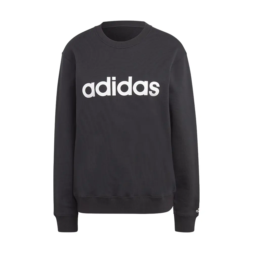 Polera Dama Adidas Essentials Linear Felpa Francesa Ic6878 Producto en Trainer Sport Tcq - IC6878