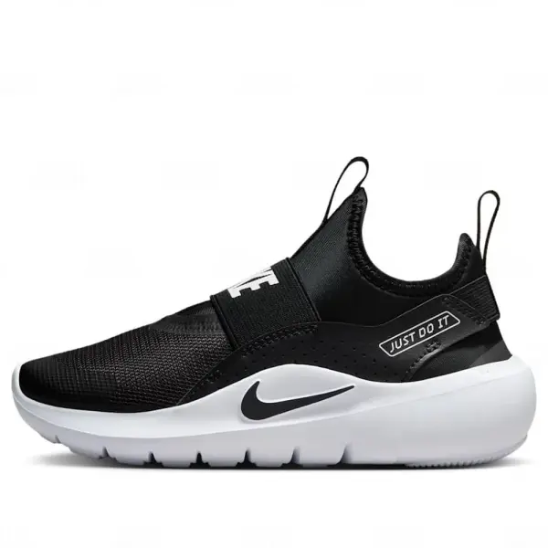 Niños Nike Flex Runner 4 Black White (PS) (IF2894-002)