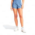 Short Dama Adidas Pacer Training 3 Franjas Tejidos Corte Alto (IS1663) (( CMMT ))