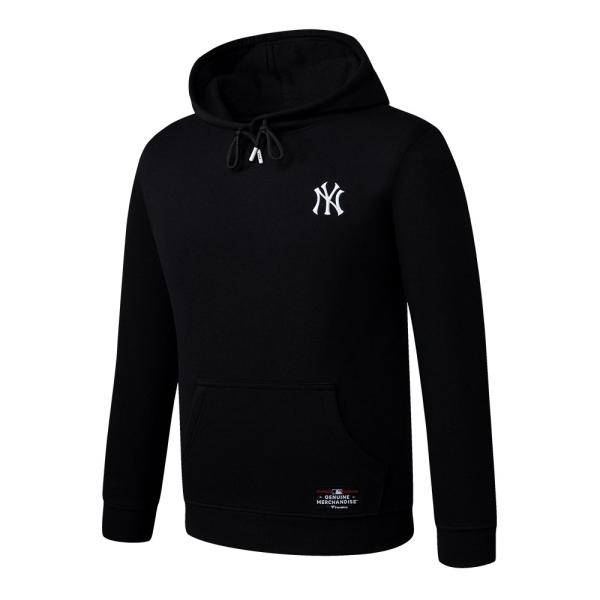Hoodie Varon New York Yankees EMBROIDERED LOGO REGULAR FIT MLB FEXPRO (capucha + bolsillo) (MLBHD525104-BK3)
