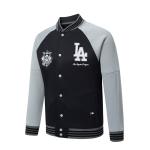 Varsity Jacket Varon Mlb los Angeles Dodgers Fexpro Mlbjk525101 Bk1 - MLBJK525101-BK1