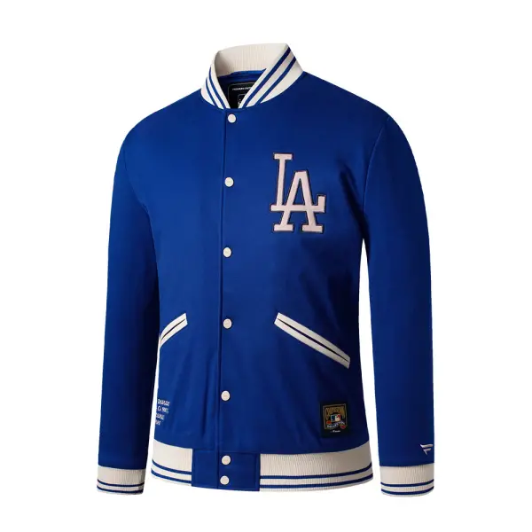 Varsity Jacket Los Angeles Dodgers MLB 50th years MLBJK526103-BL2