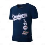 Polo Varon Mlb los Angeles Dodgers Fexpro Mlbts524214 Bl1 - MLBTS524214-BL1