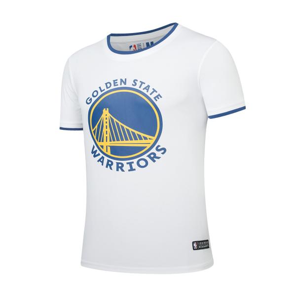 Polo Varon Ba Nba Golden State Warrios Primary Team Logo Basic Fexpro 2 - NBAJS552201-WHT
