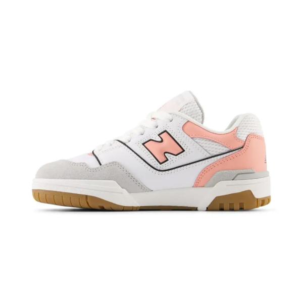 Niños New Balance 550 ‘Grey/Pink’ (PSB550SK)