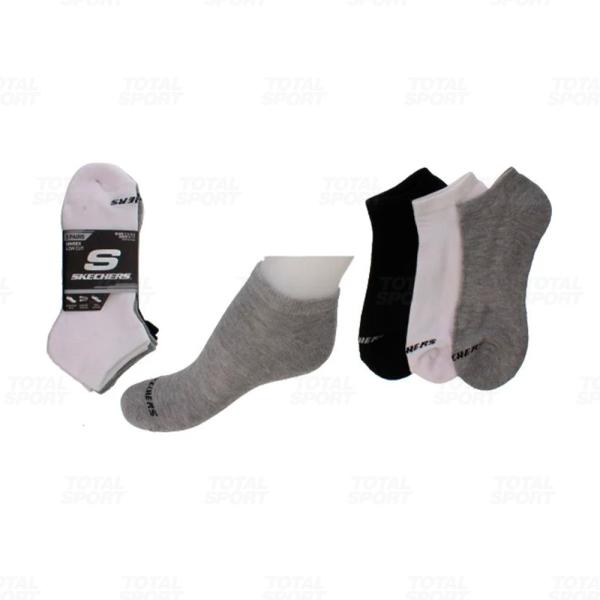 Medias Skechers Varon 3pack S111035 107 C - S111035-107-C
