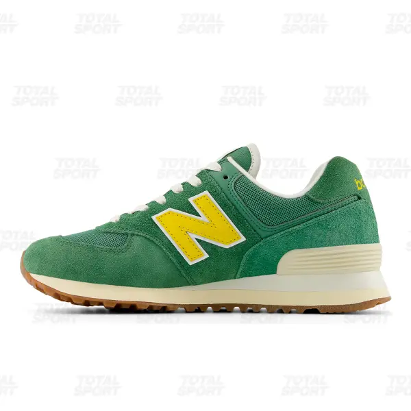 New Balance Dama 574 Mallard Green Yellow - WL574GS2