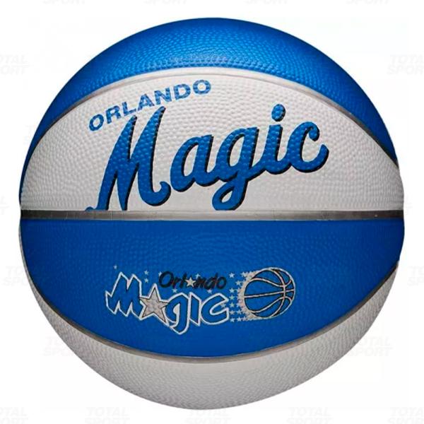 Pelota de basket Wilson NBA TEAM RETRO MINI ORLANDO MAGIC (WTB3200-XBORL)